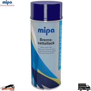 Mipa Brake Caliper Paint Spray 400ml - Blue High-Temp Aerosol Coating
