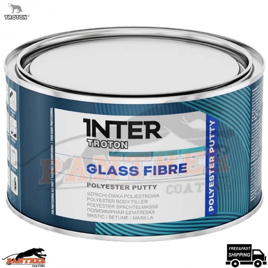 Troton Glass Fibre Structural Filler - Tough & Flexible Body Repair Compound 1kg