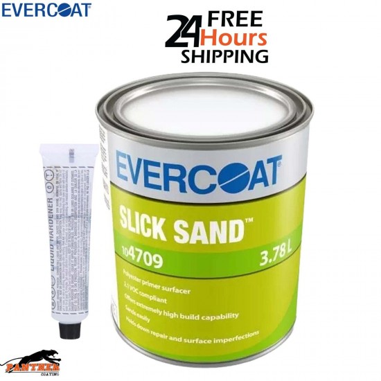 EVERCOAT SLICK SAND POLYESTER SPRAY FILLER PRIMER SURFACER 3.78L KIT 104709