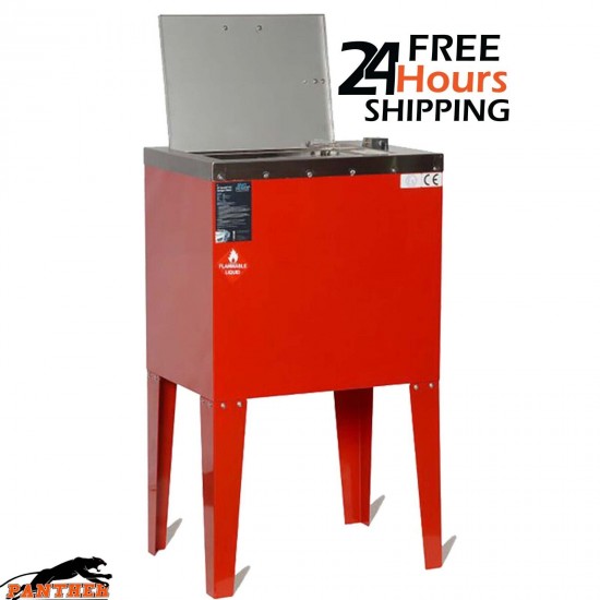 Twin Spray Gun Cleaning Machine Air Operated Gun Wash 2 Gun Solvent Waterbase