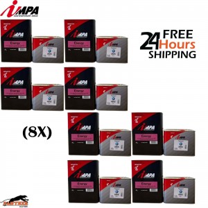 8X IMPA 2K MS Clearcoat / LACQUER With Hardener 7.5 Litre kit
