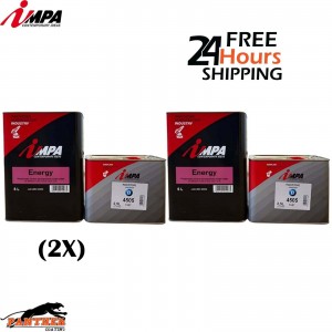 2X IMPA 2K MS Clearcoat / LACQUER With Hardener 7.5 Litre kit