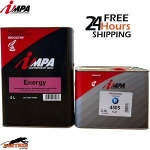 IMPA 2K MS Clearcoat / LACQUER With Hardener 7.5 Litre kit