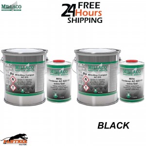 2X Millaco by Mipa 2k HS High Build Primer Filler Kit 6L KIT - BLACK 5:1