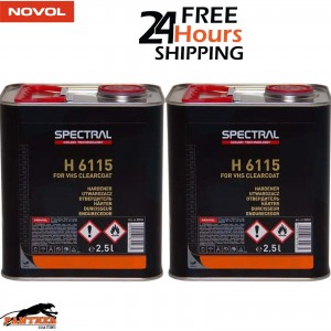 2‌X NOVOL Spectral H 6115 FAST Activator / Hardener 2.5L For 565, 525-00& 565-00