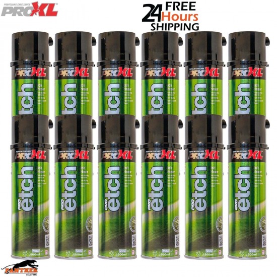 12X PRO XL PRO ETCH PRIMER AEROSOL SPRAY - 500ML PROXL HIGH QUALITY - GREY