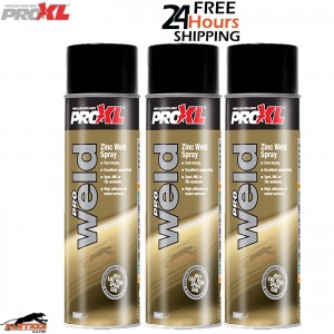 3X PRO XL ZINC WELD SPRAY AEROSOL - 500ML - PROXL PROWELD