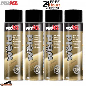 4X PRO XL ZINC WELD SPRAY AEROSOL - 500ML - PROXL PROWELD