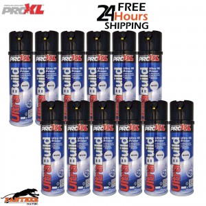 12X PROXL Ultra Prime Aerosol 500ml White High Build Primer Professional Quality