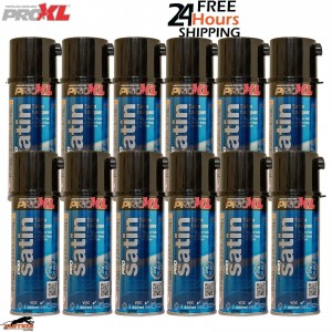 12x ProXL ProSatin 400ml Aerosol Satin Lacquer Pro XL Pro Satin