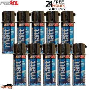 10x ProXL ProMatt 400ml Aerosol Lacquer Clearcoat Pro XL Pro Matt