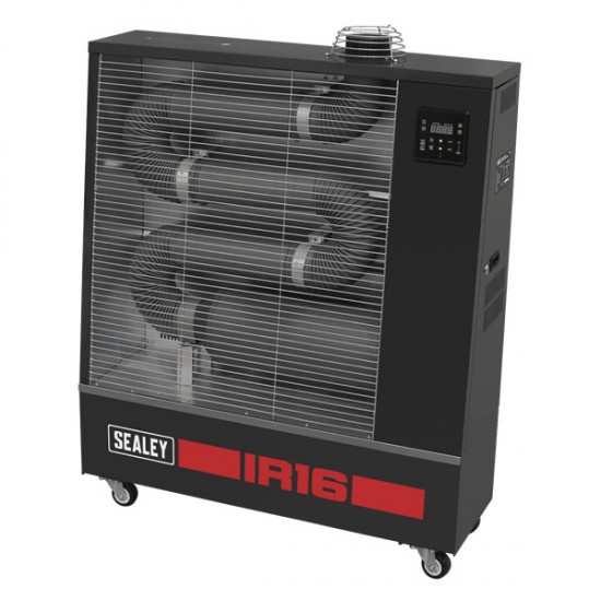 Sealey IR16 16kw Industrial Infrared Diesel Space Garage Heater 230v-50hz