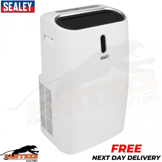 Sealey SAC12000 Air Conditioner Dehumidifier Heater 12,000Btu/hr Home Office