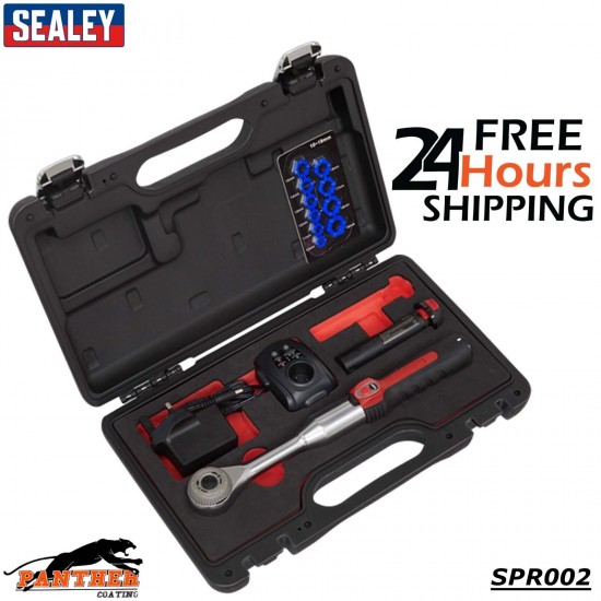 Sealey SPR002 Li-ion Battery Power Speed Ratchet 1/2 Drive High Torque