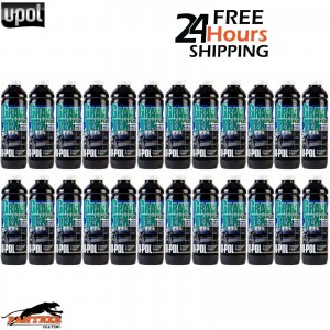 24X U-POL GRAVITEX PLUS HS STONE CHIP COATING PROTECTER 1LTR - WHITE