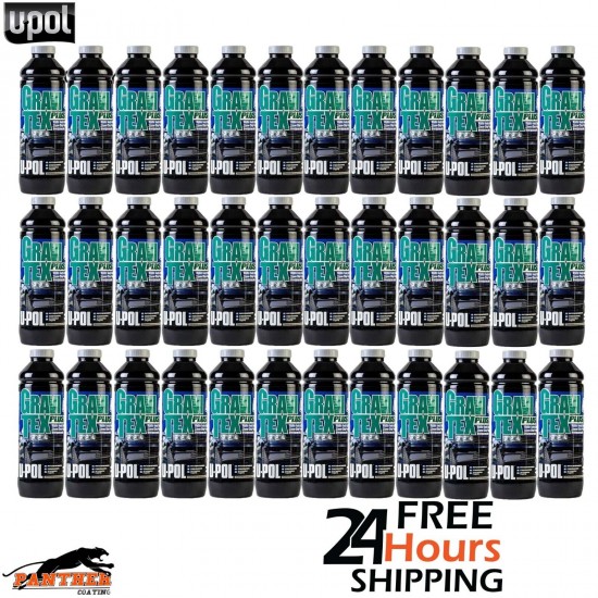 36X U-POL GRAVITEX PLUS HS STONE CHIP COATING UPOL, PROTECTER 1L -GREY