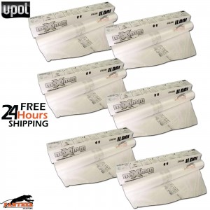6X U-Pol Clear Static Poly Masking Roll 5m x 120m U-Pol